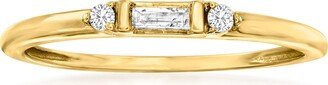 RS Pure Ross-Simons Diamond Ring in 14kt Yellow Gold