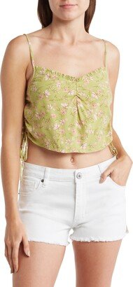 Floral Side Cinch Camisole