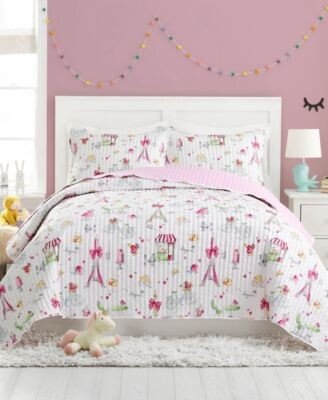 Pretty In Paris Quilt Sets