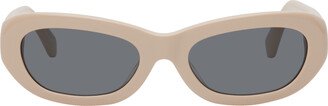 Beige Miuccia Sunglasses