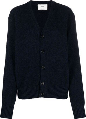 Cashmere-Wool Knitted Cardigan