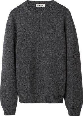 Logo-Intarsia Cashmere Jumper