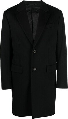 Single-Breasted Button Coat-AA