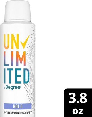 Unlimited 96-Hour Antiperspirant & Deodorant Dry Spray - Bold - Fruity Scent - 3.8oz