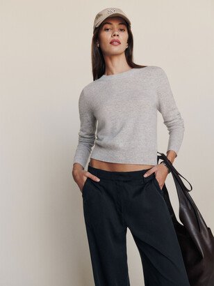 Dana Cashmere Crew Sweater-AA