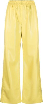 Lorca faux-leather trousers