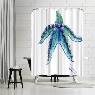 71 x 74 Shower Curtain, Starfish 3 by Suren Nersisyan