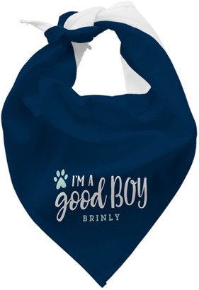 Pet Bandanas: Rustic I'm A Good Boy Bandana