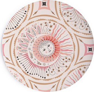 Salad Plates: Celestial Talisman Salad Plate, Pink