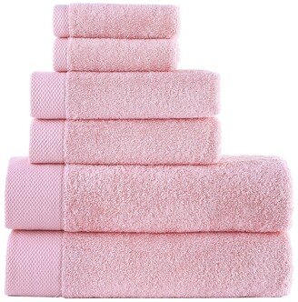 Solid Signature 6Pc Towel Set-AE