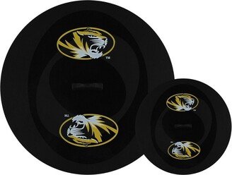 MasterPieces FanPans Team Logo Silicone Lid Set, 2 Pack - NCAA Missouri Tigers