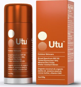 Utu Broad Spectrum SPF50 Tinted Sunscreen Stick