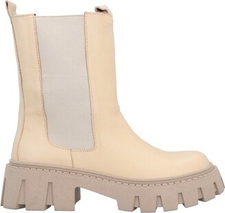 Ankle Boots Beige-AG