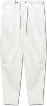 Drawstring Tapered Leg Pants