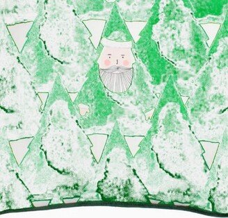 Furn Hide + Seek Santa Claus Throw Pillow Cover