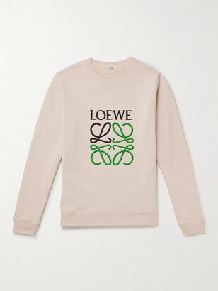 Logo-Embroidered Cotton-Jersey Sweatshirt