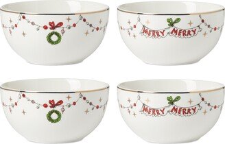 Grinchie Gifts All Purpose Bowls, Set of 4