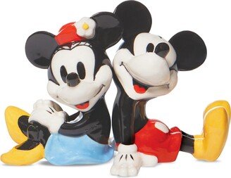 Collections Etc Mickey & Minnie Salt & Pepper Shakers