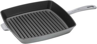 12-Inch Square Enameled Cast Iron Grill Pan