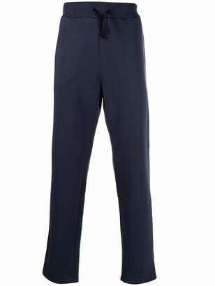 Drawstring-Waist Cotton-Blend Track Trousers