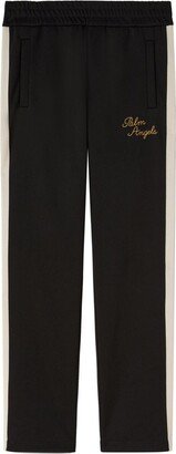 Logo-Embroidered Track Pants-AX