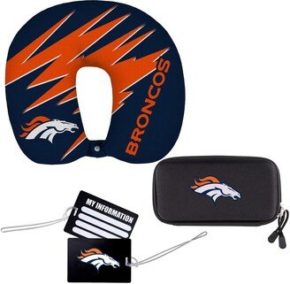 The Denver Broncos Four-Piece Travel Set