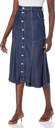 Women's Long Denim Skirt