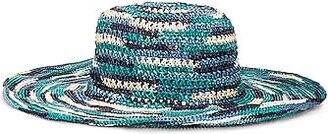 Hippie Fiesta Hat in Teal