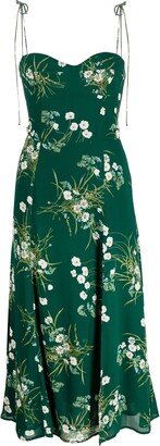 Juliette floral-print midi dress