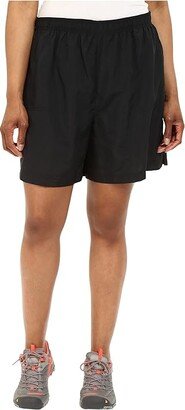 Plus Size Sandy River Short (Black) Women's Shorts