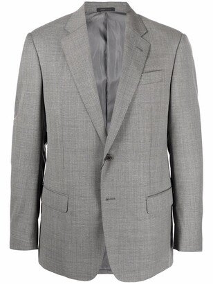 Fitted Single-Breasted Blazer-AA