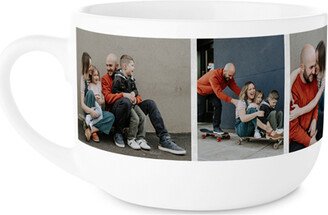 Mugs: One Awesome Dad Latte Mug, White, 25Oz, Green