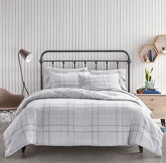 Home Design Two-Tone Grid 3-Pc. Comforter Set, Full/Queen, Created for Macy's