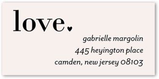 Wedding Address Labels: Simply Betrothed Address Label, Beige, Address Label, Matte