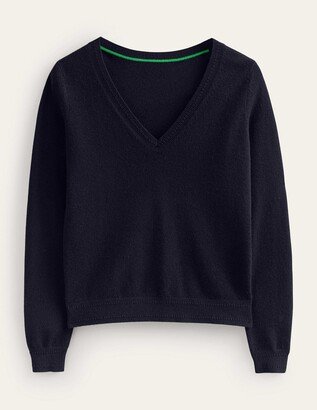 Eva Cashmere V-Neck Sweater