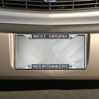 Stockdale Black West Virginia Mountaineers Glitter License Plate Frame