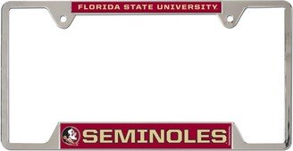 Wincraft Florida State Seminoles Metal License Plate Frame - Gray, Red