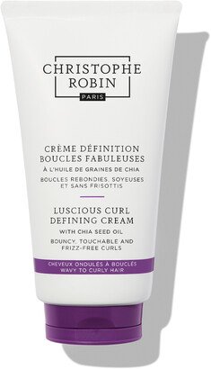 Christophe Robin Luscious Curl Defining Cream With Chia Seed Oil