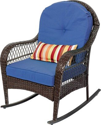 Patio Wicker Rocker Chair