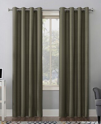 Duran Thermal Insulated Blackout Grommet Curtain Panel, 95