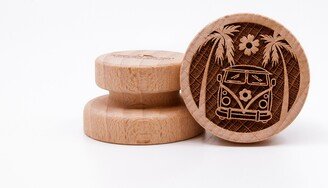 No. 201 Bulli Wooden Stamp Deeply Engraved Love Flover Power