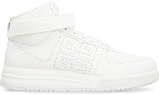 G4 Leather High-top Sneakers