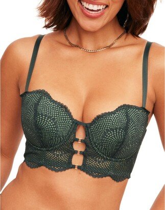 Adore Me Women's Margaritte Push Up Balconette Bra