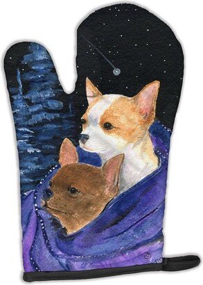 Starry Night Chihuahua Oven Mitt