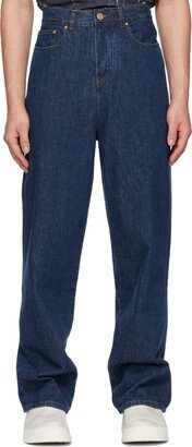 Blue Relaxed Jeans