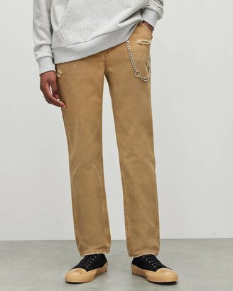 Carpenter Straight Fit Jeans - Earthy Brown