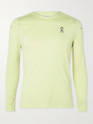 Slim-Fit Logo-Print Recycled-Jersey Running T-Shirt