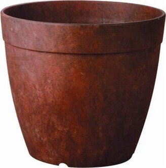 Novelty Manufacturing ArtStone Dolce Round Planter Rust 10