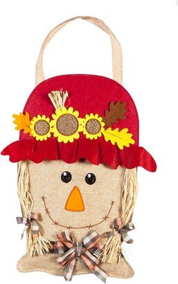 Mrs. Scarecrow Door Decor, 13.50x17.50