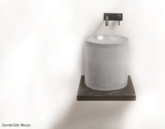 Concrete Vessel Sink - Cylinder